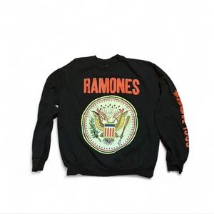 Source Unknown Black and Orange Ramones Sweatshirt